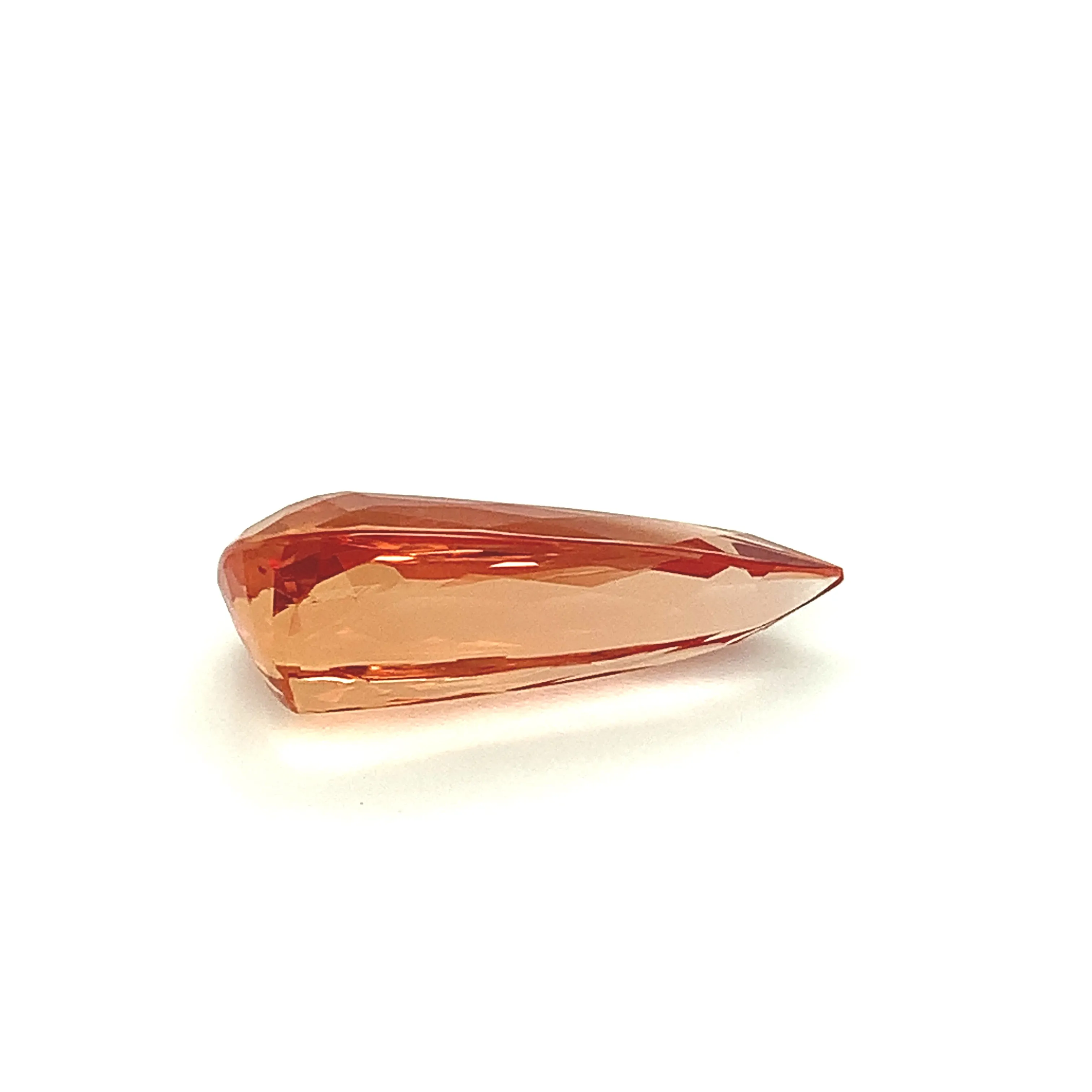 15.90 Carat Orange Imperial Topaz, Loose Gemstone, GIA Certified