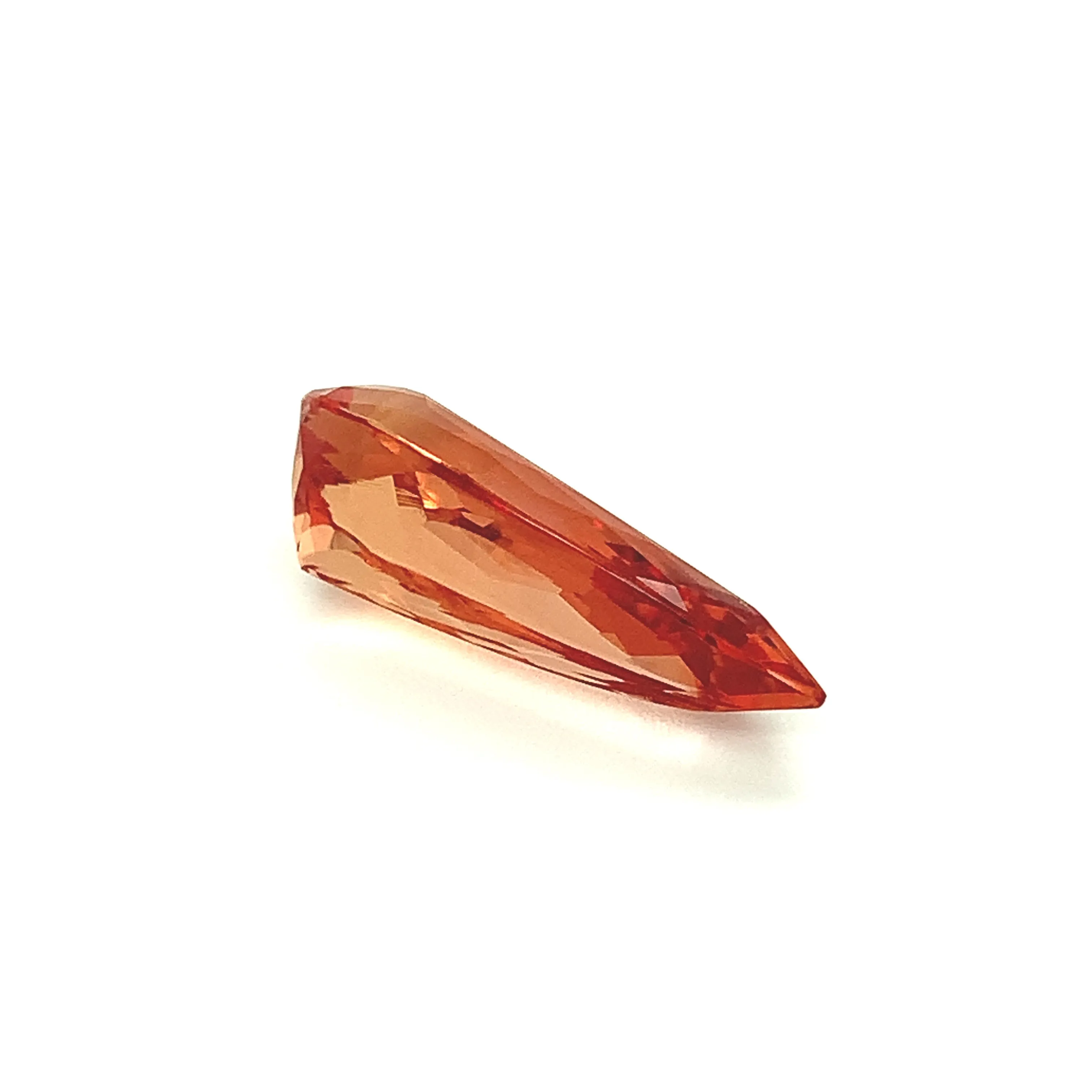 15.90 Carat Orange Imperial Topaz, Loose Gemstone, GIA Certified