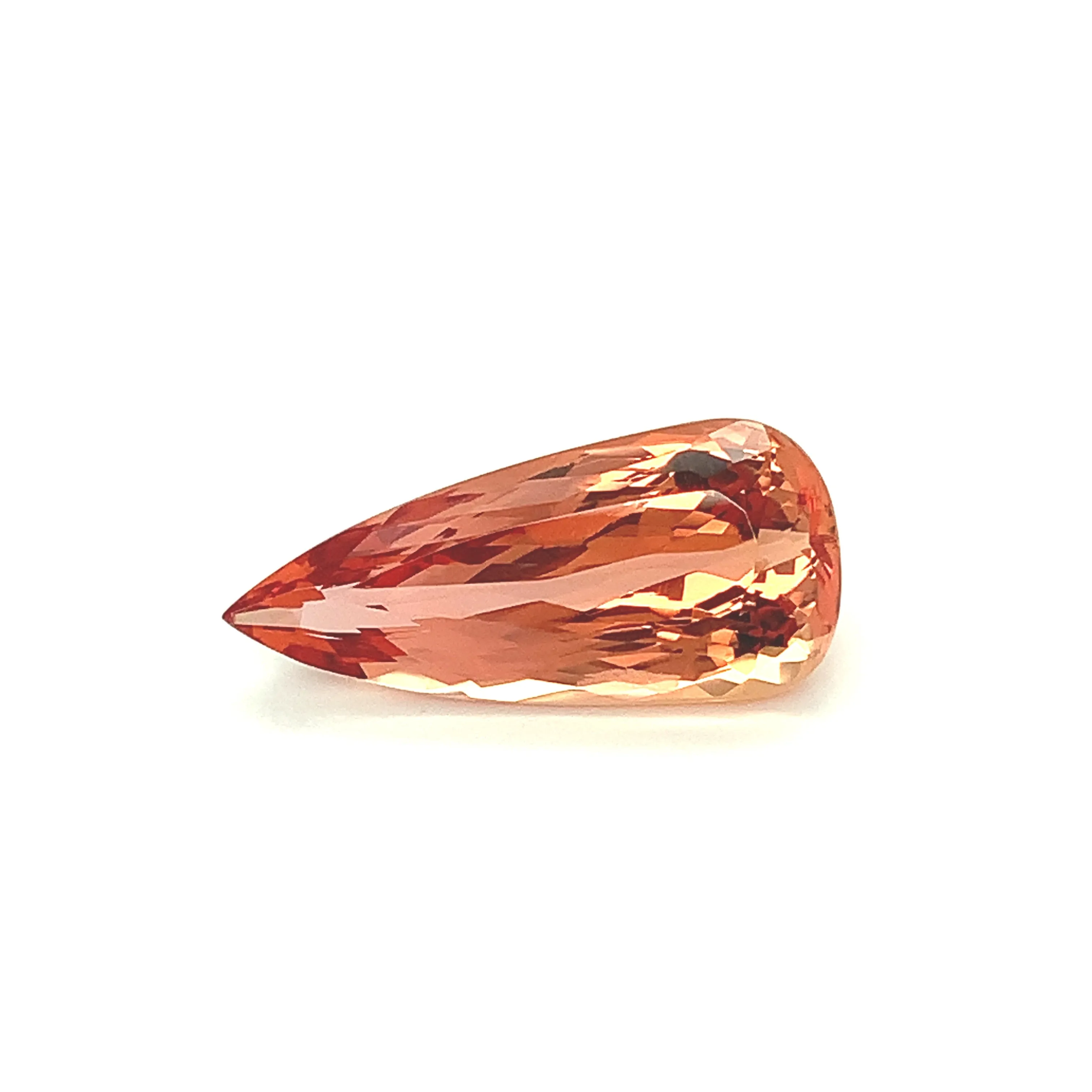 15.90 Carat Orange Imperial Topaz, Loose Gemstone, GIA Certified