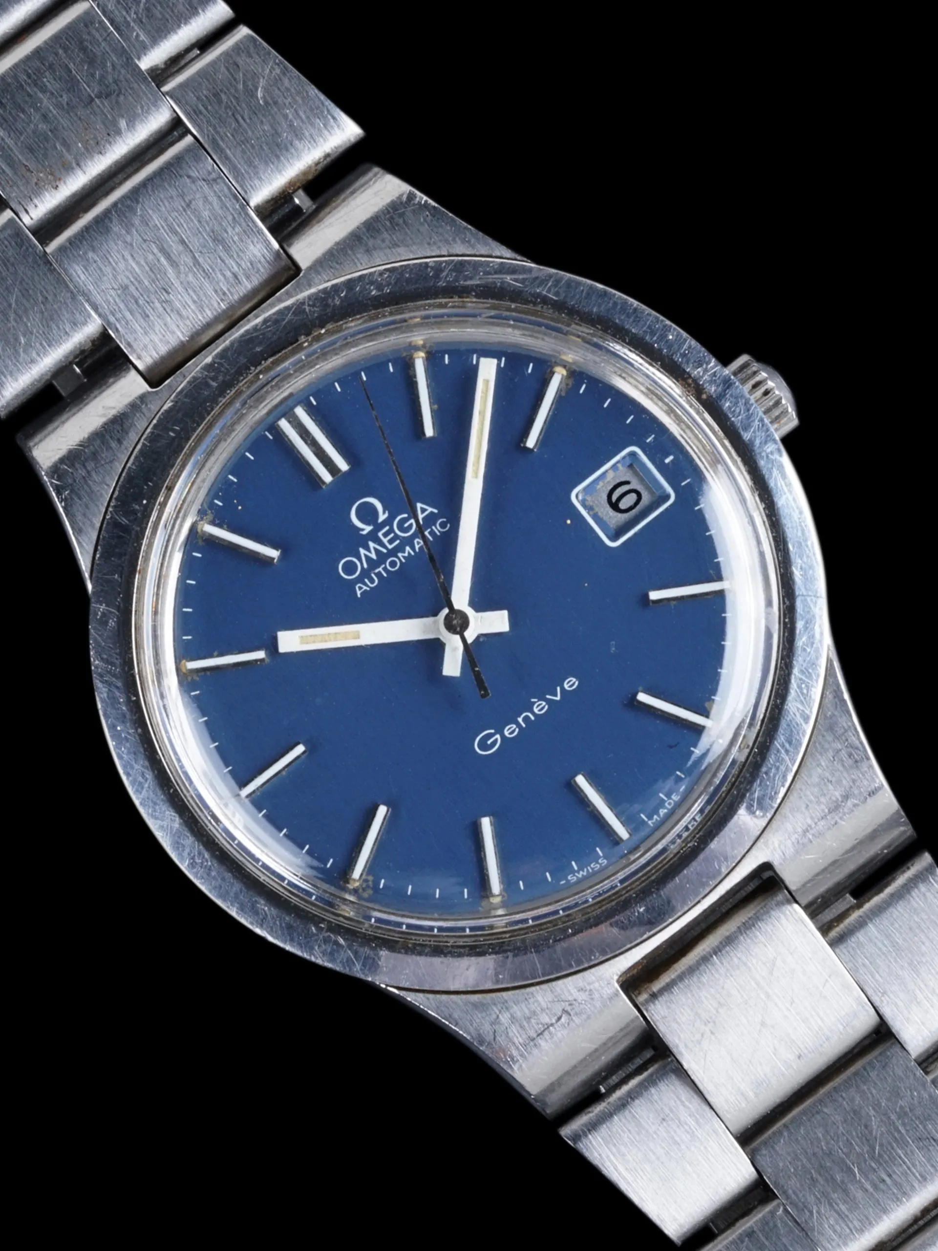 1973 Omega Geneve (Ref. 166.0173) Blue Dial