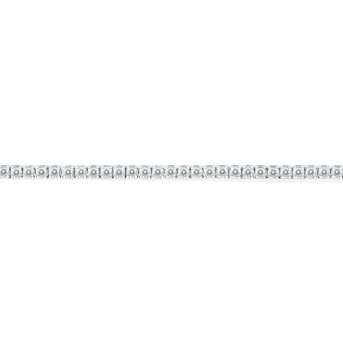 2 Carat Tw Diamond Tennis Bracelet In 14K White Gold