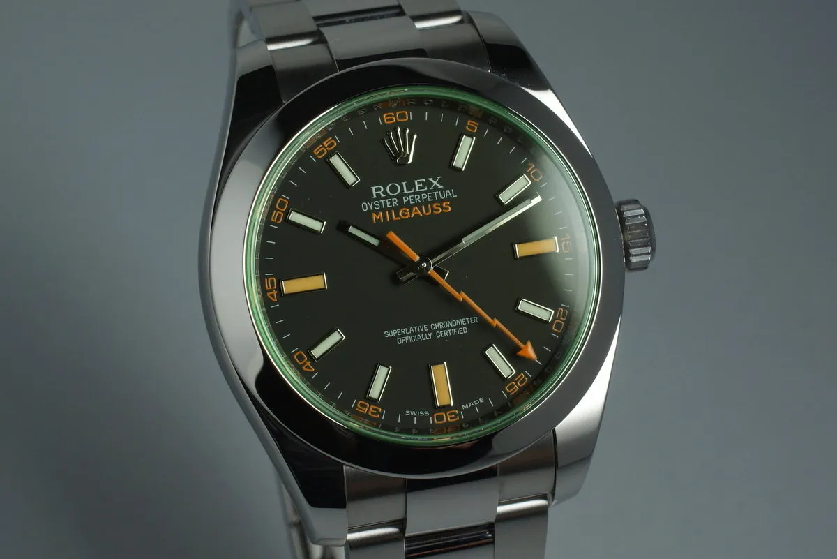 2009 Rolex Milgauss 116400GV