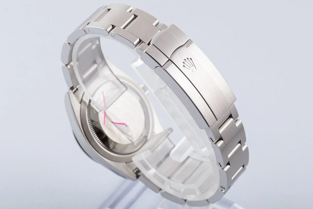 2021 Oyster Perpetual 124200 "Pink" Dial with Box & Card