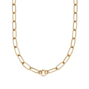26" Paper Clip Chain Necklace