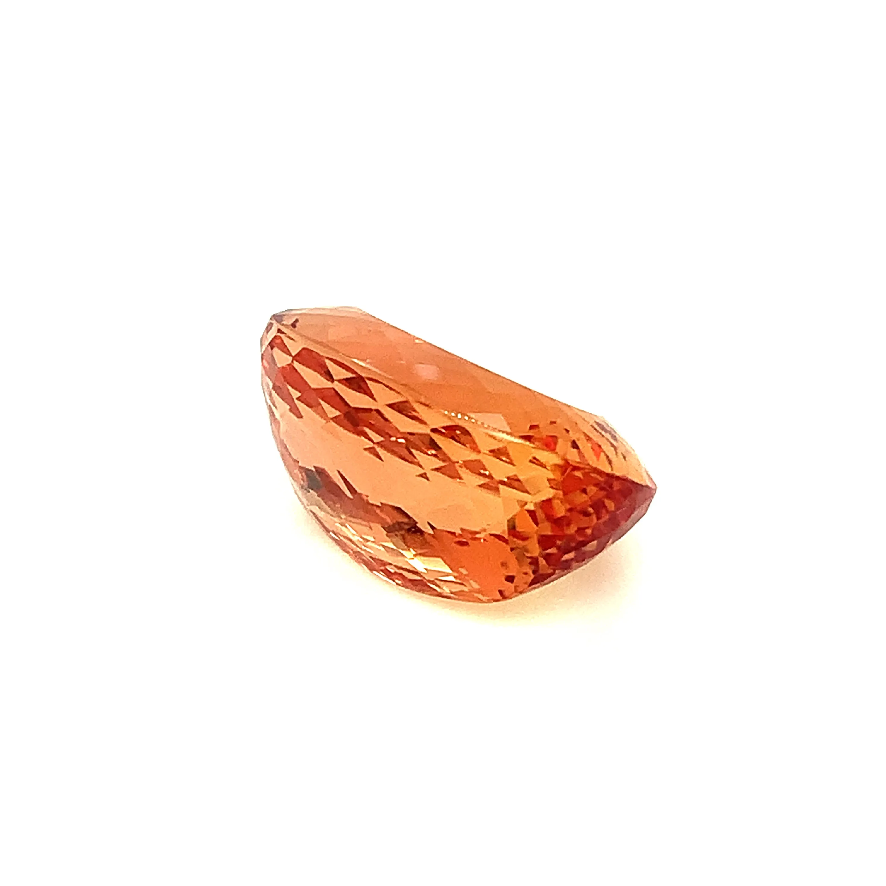 33.95 Carat Imperial Topaz, Loose Gemstone, GIA Certified