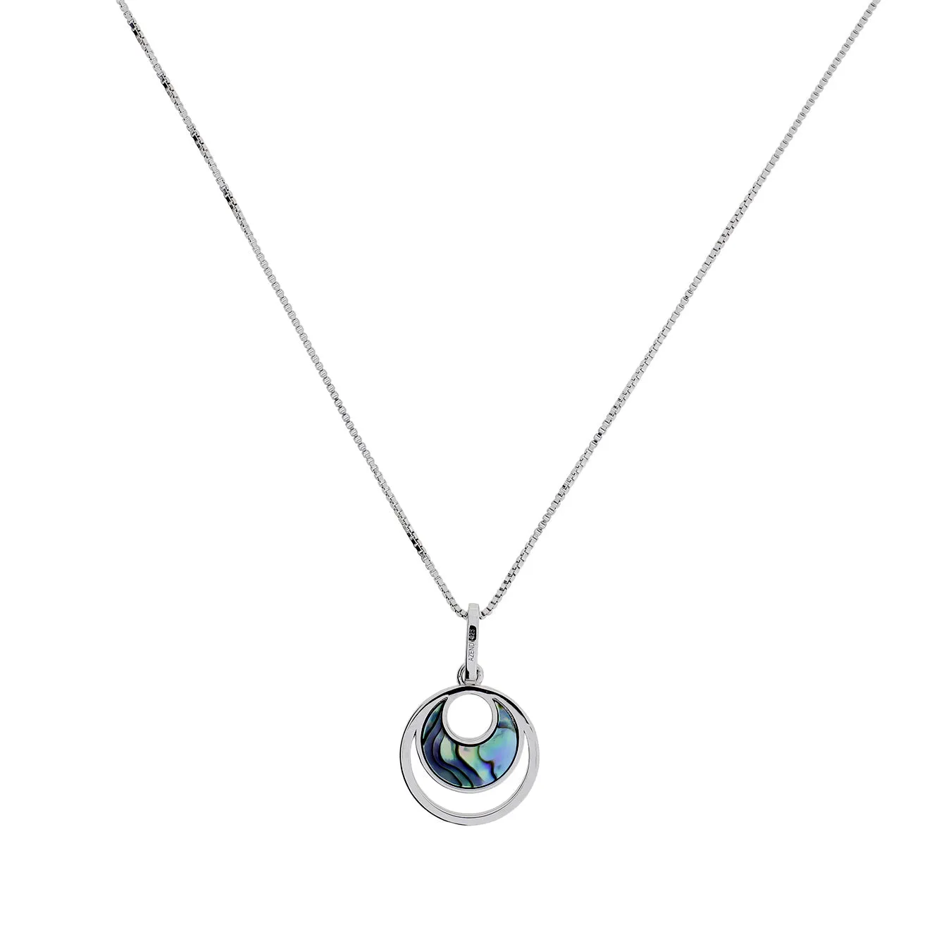 Abalone Circles Pendant