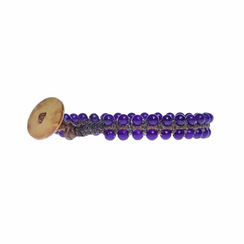 Amethyst Boho Bracelet