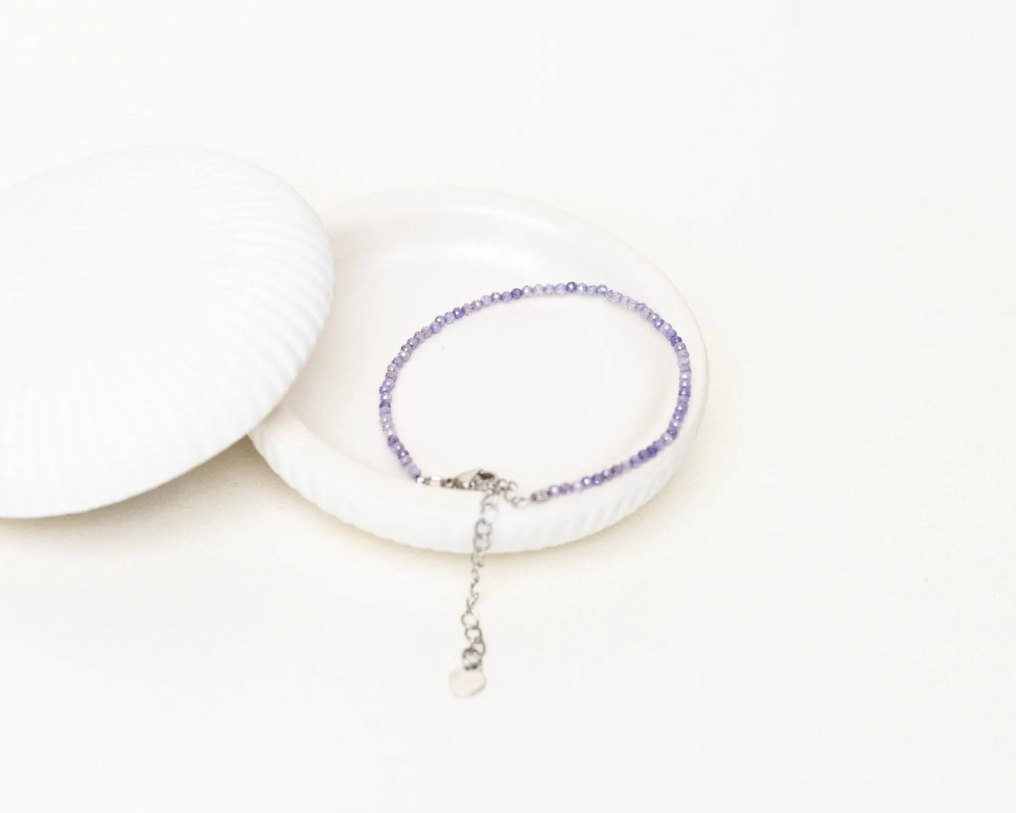 Amethyst Faceted Bracelet