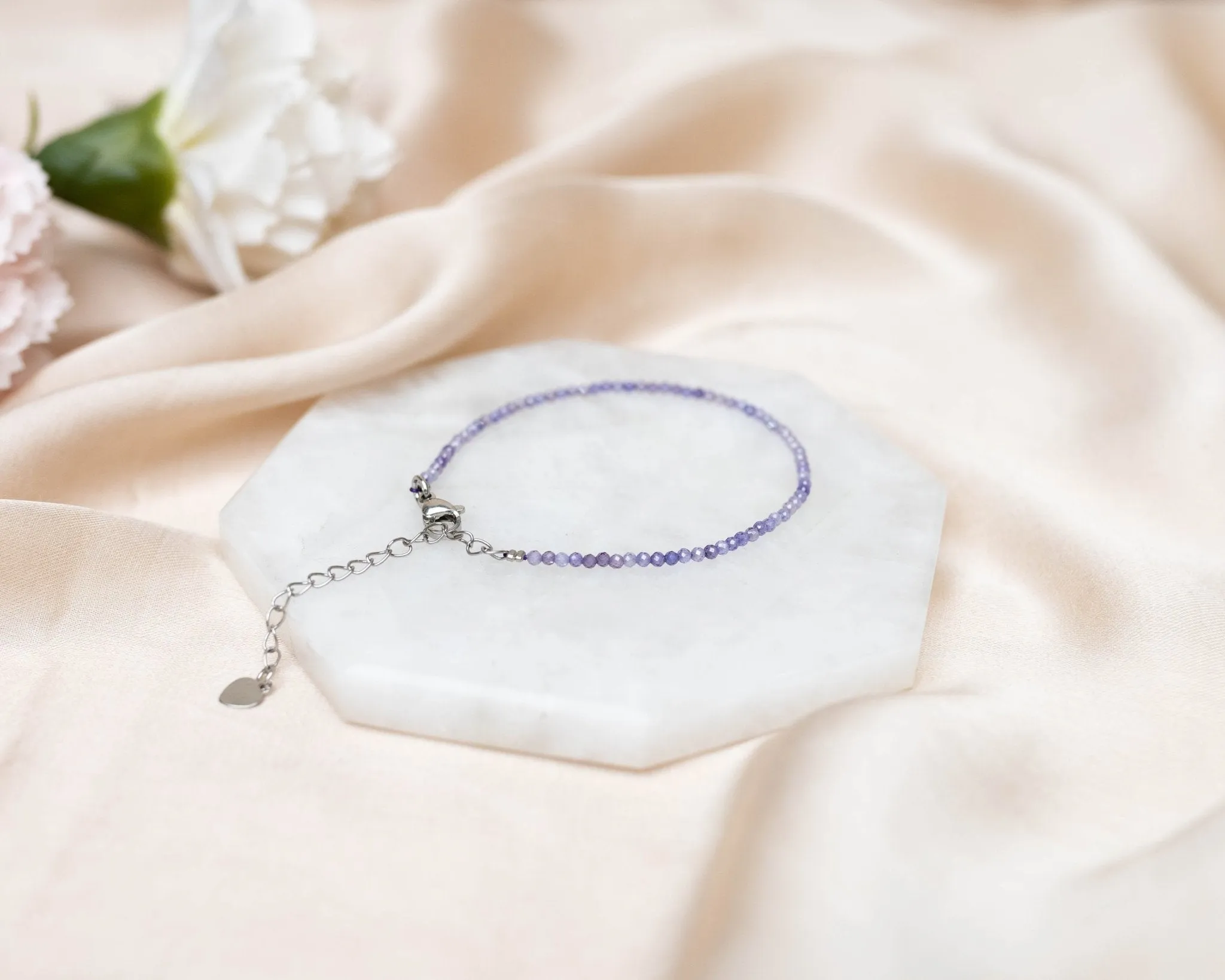 Amethyst Faceted Bracelet