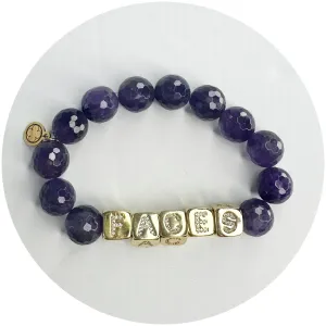Amethyst "FACES" Bracelet