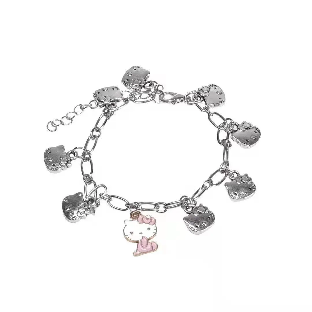 Animated Kitty bracelet