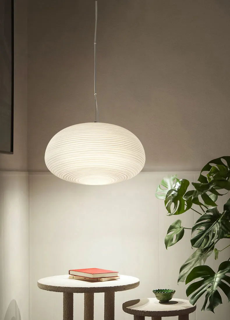 Asgeirka Glass Lantern Pendant Lamp