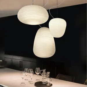 Asgeirka Glass Lantern Pendant Lamp