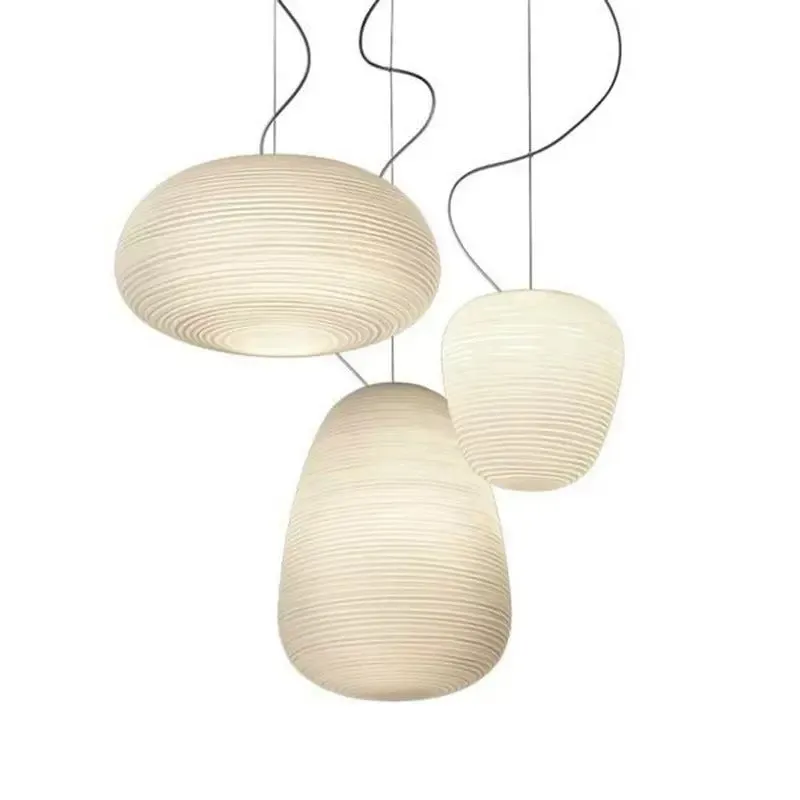 Asgeirka Glass Lantern Pendant Lamp