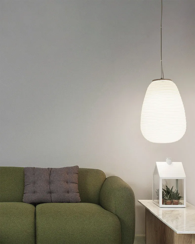 Asgeirka Glass Lantern Pendant Lamp