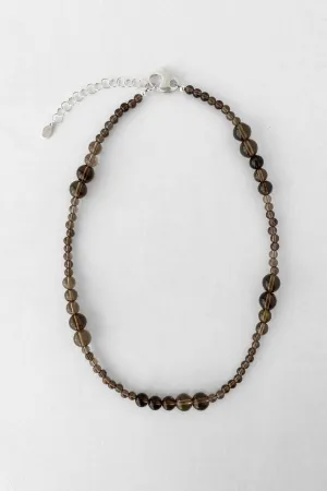 Avery Necklace (Smoky Quartz)
