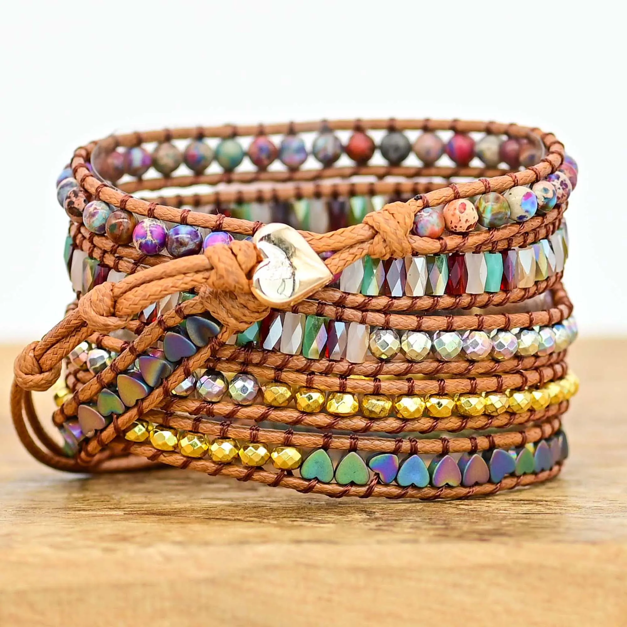 Beloved Amethyst Bohemian Wrapsody Bracelet Band For Apple Watch