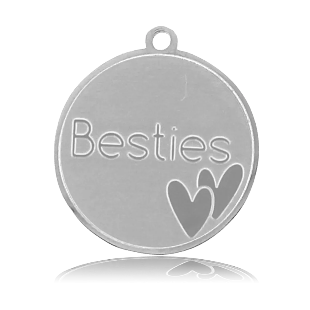 Besties Charm with Lemonade Jade Charity Bracelet