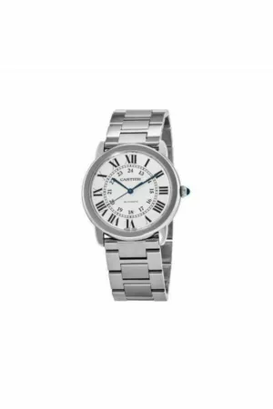 cartier ronde solo stainless steel 36mm ladies watch