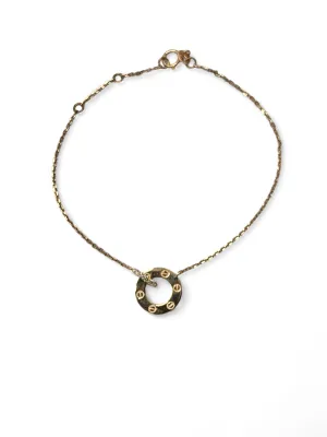 CHANNEL INSPIRED DIAMOND BRACELET
