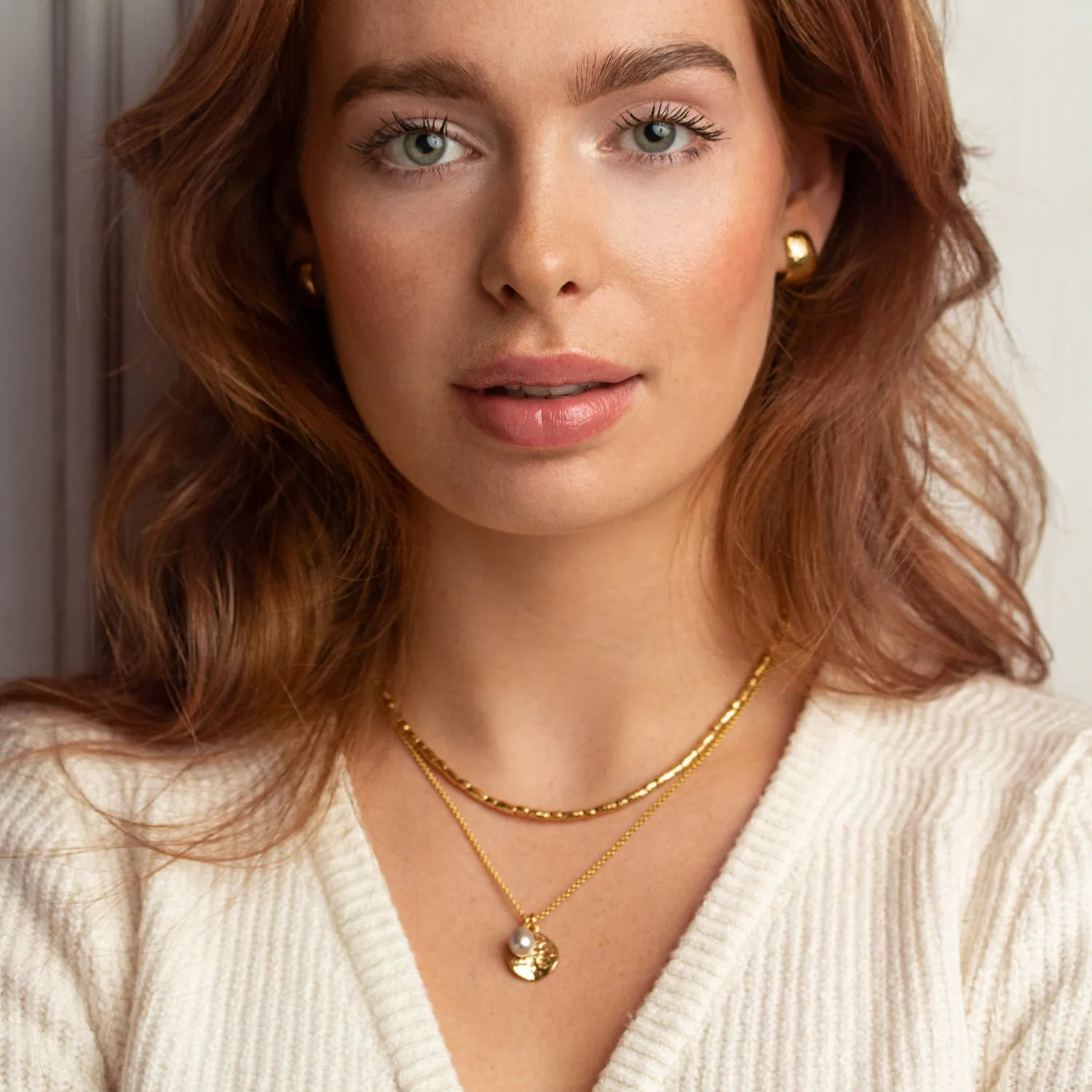 Chunky Tapering Half Hoop Nomad Earrings