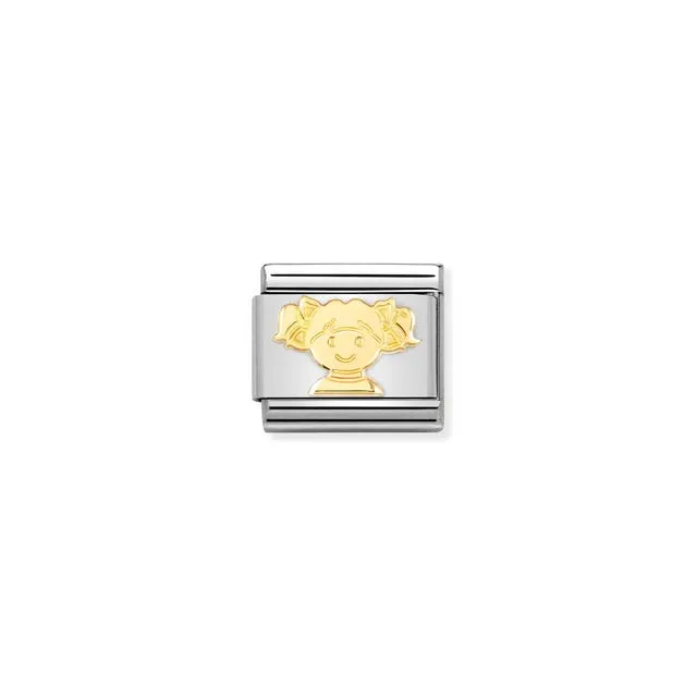 Composable Classic Girl link - Gold - 030162/73