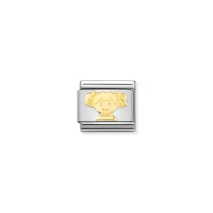 Composable Classic Girl link - Gold - 030162/73