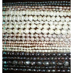 CULTURED PEARL STRANDS per gram
