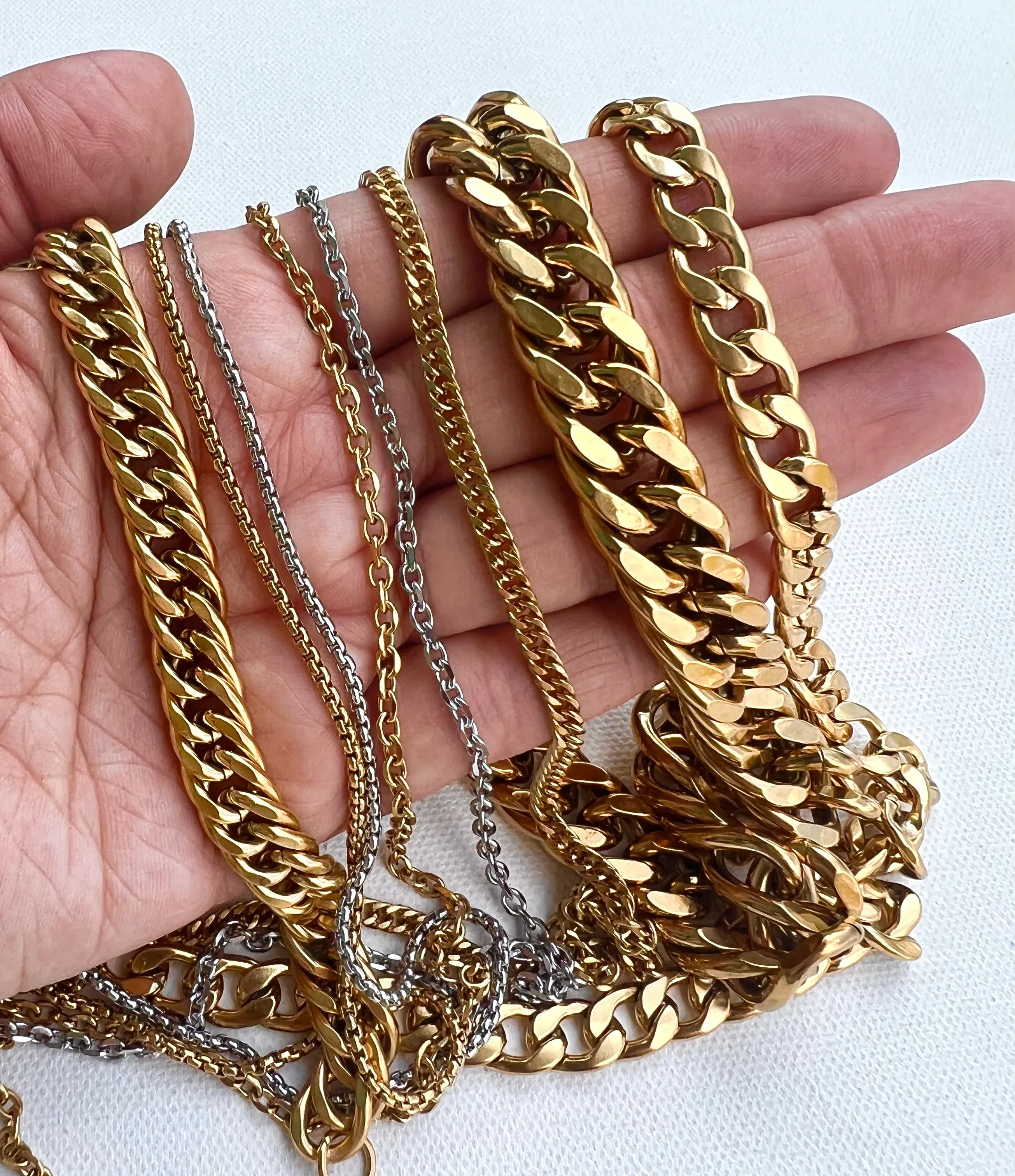 Curb Chain Bracelet- 9"