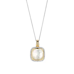 Cushion Quartz Large Necklace