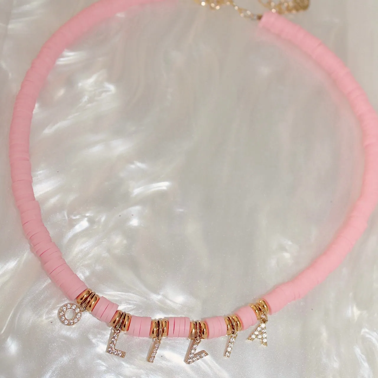 Custom Candy Shop Necklace in Bubblegum