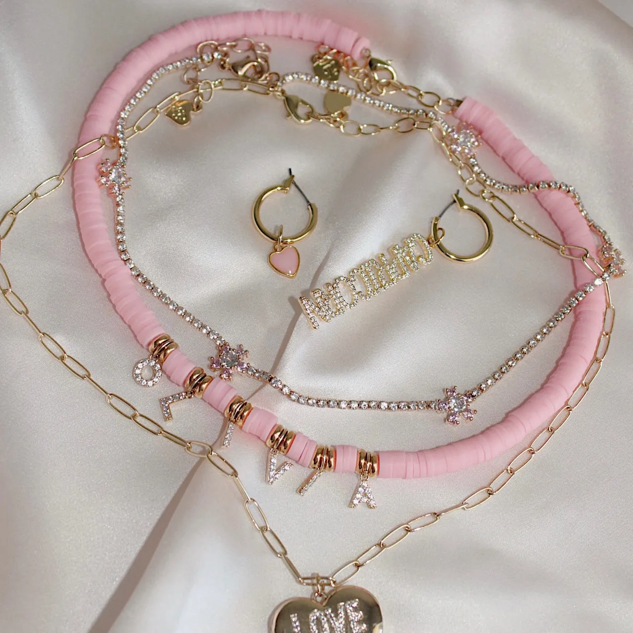 Custom Candy Shop Necklace in Bubblegum