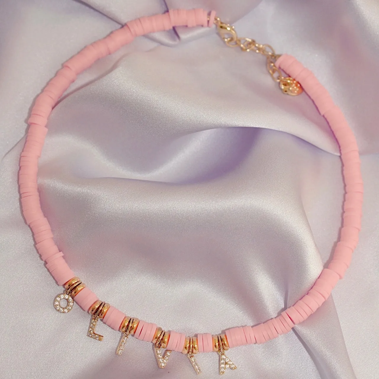 Custom Candy Shop Necklace in Bubblegum