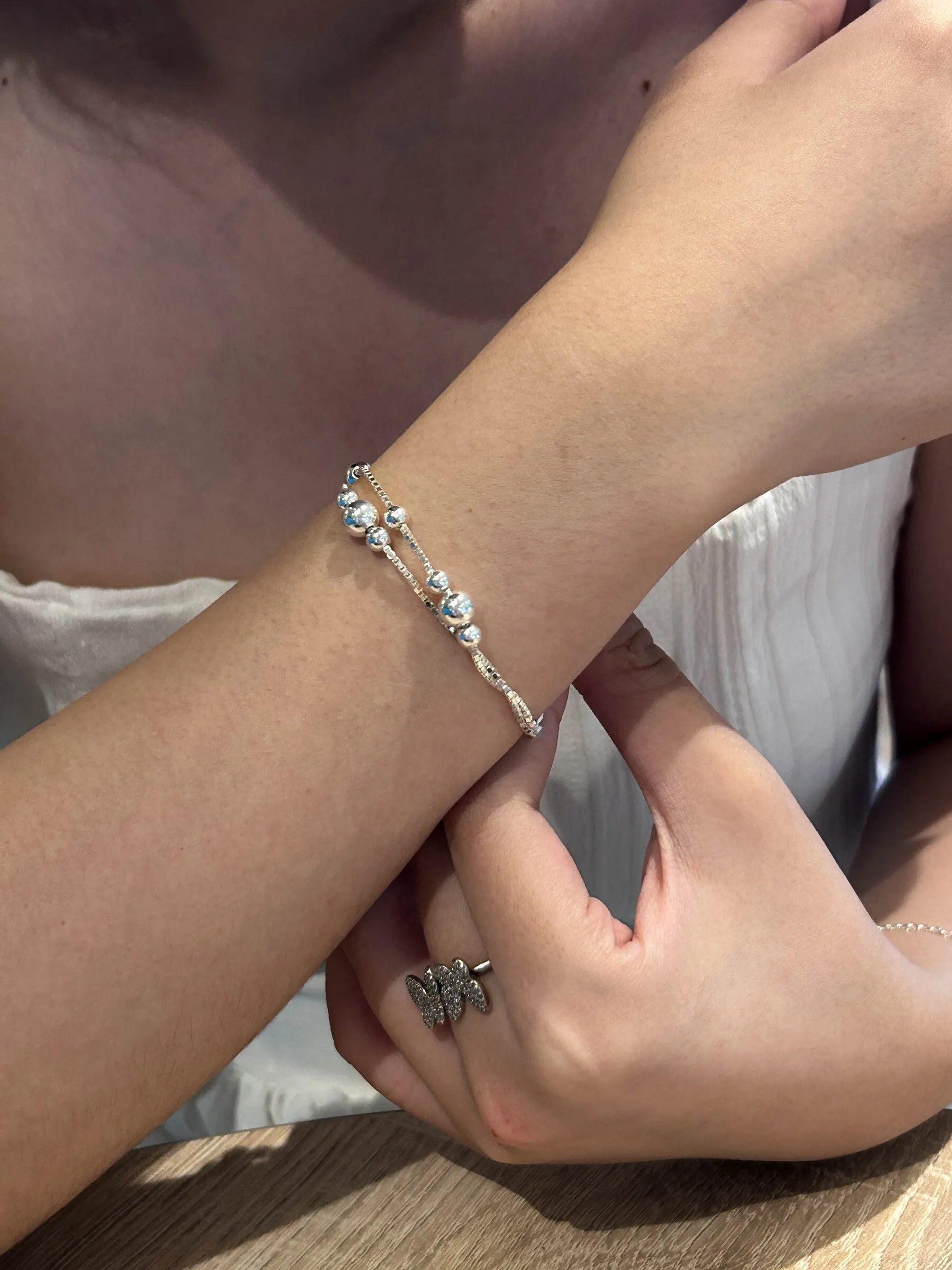 Daria Dual Chain Bracelet