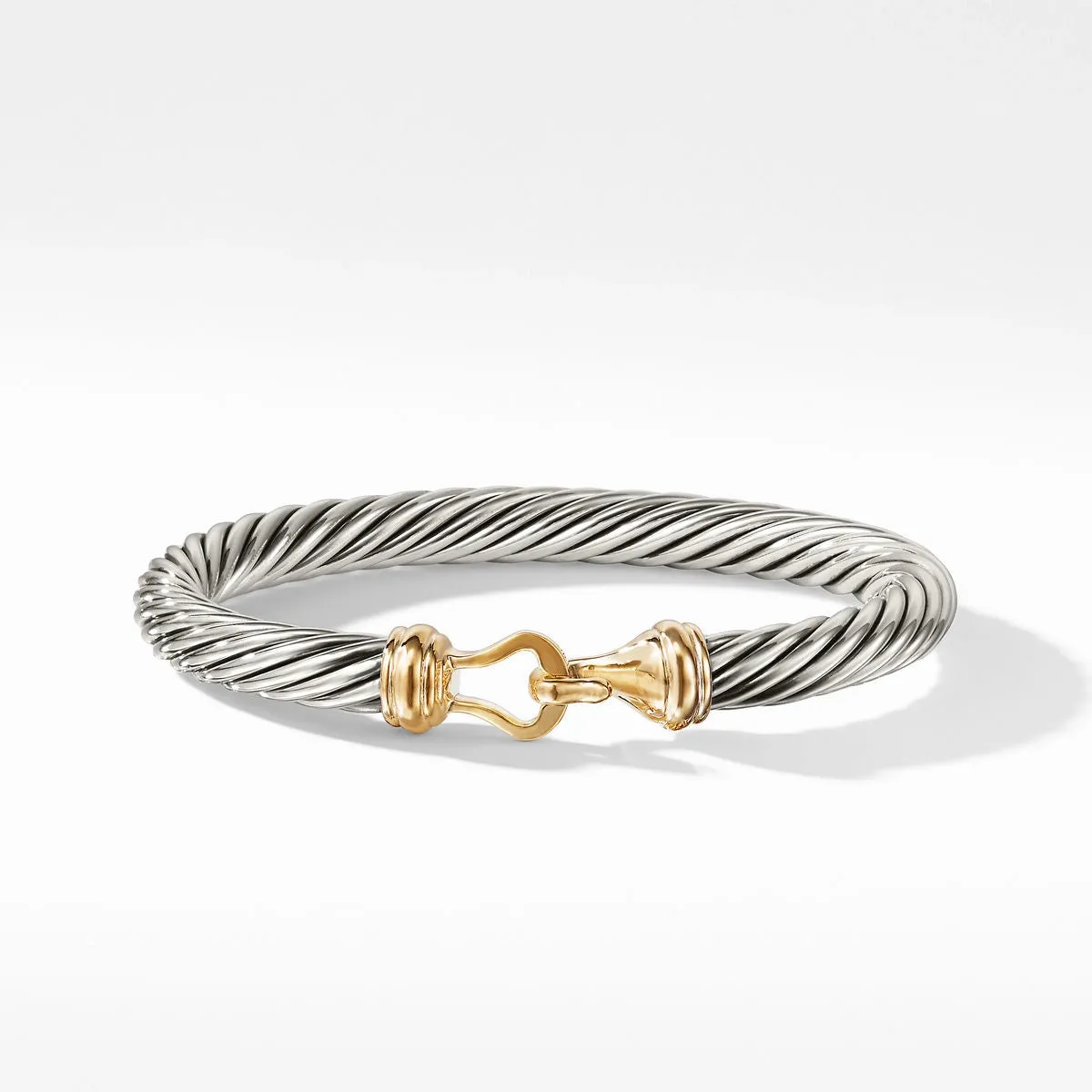 David Yurman 7mm Buckle Classic Cable Bracelet