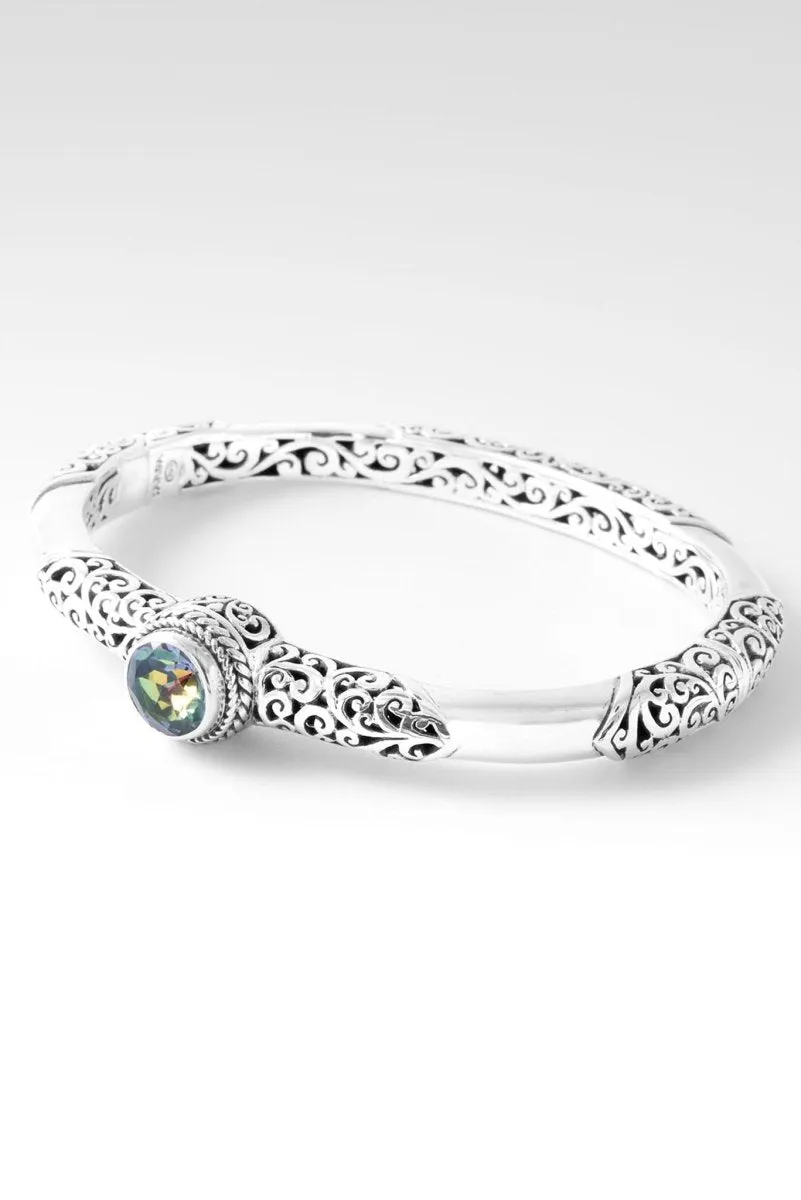 Delight My Soul Bangle™ in Unicorn Dreams™ Mystic Topaz