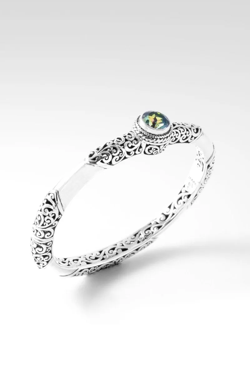 Delight My Soul Bangle™ in Unicorn Dreams™ Mystic Topaz