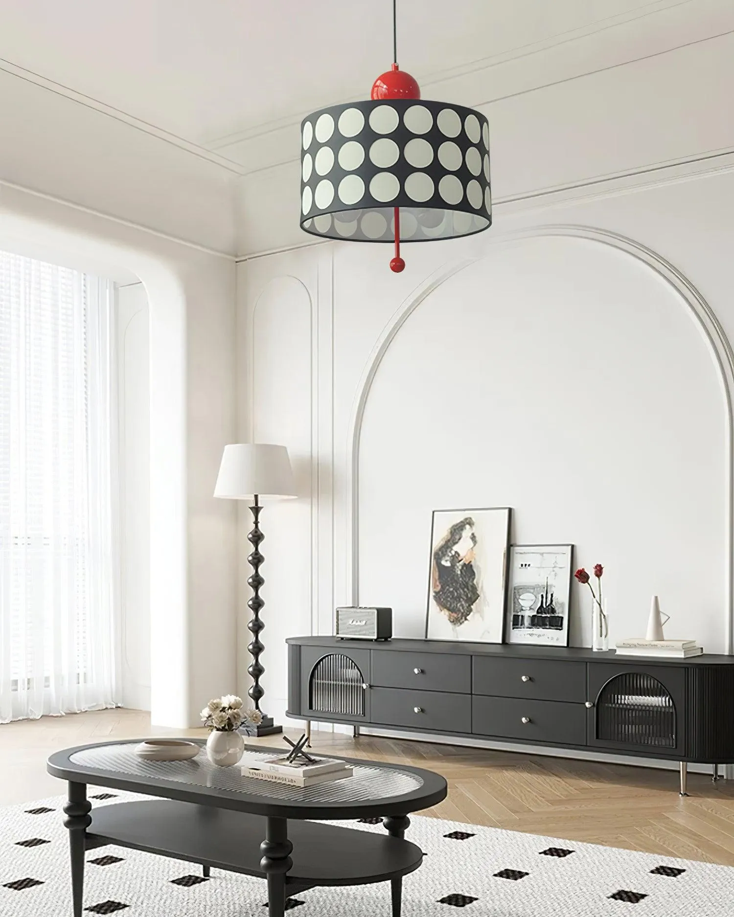 Dottie Lattice Pendant Lamp 14.9″- 7.8″