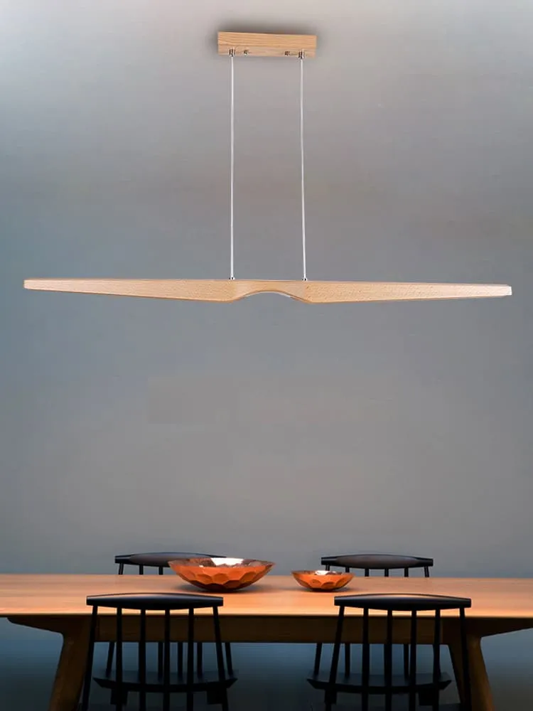 Faylinn Sky High Wooden Wings Pendant Lamp