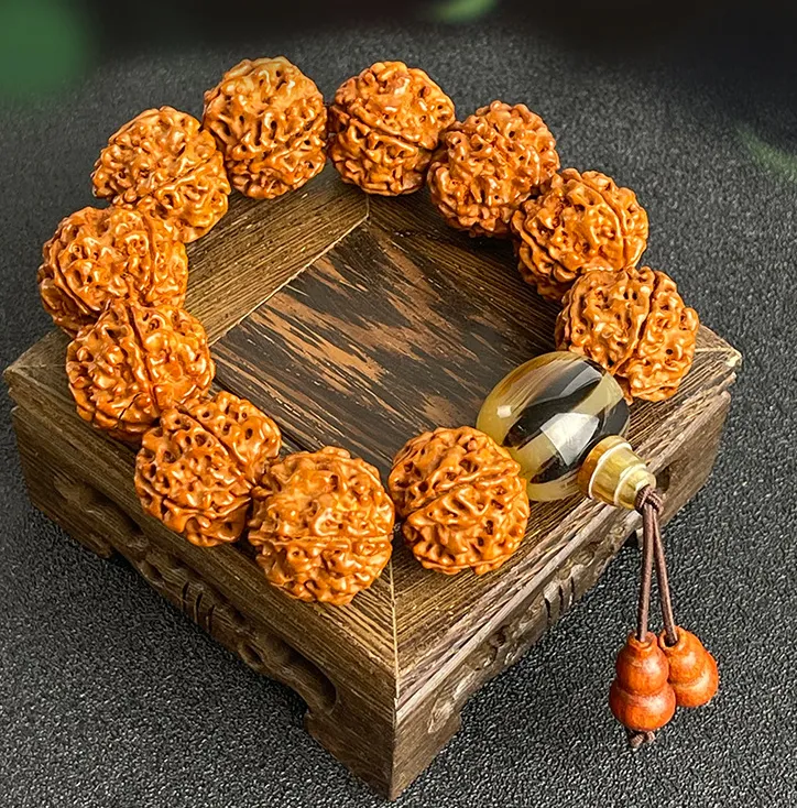 Five-petaled Bodhi Rosary For Men And Women Bracelet