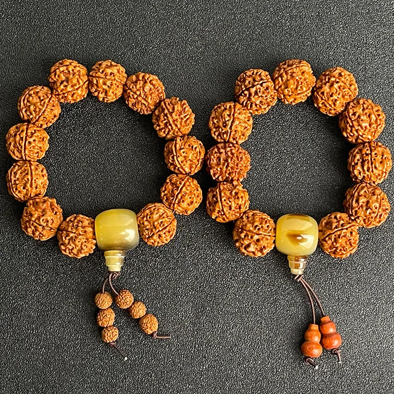 Five-petaled Bodhi Rosary For Men And Women Bracelet