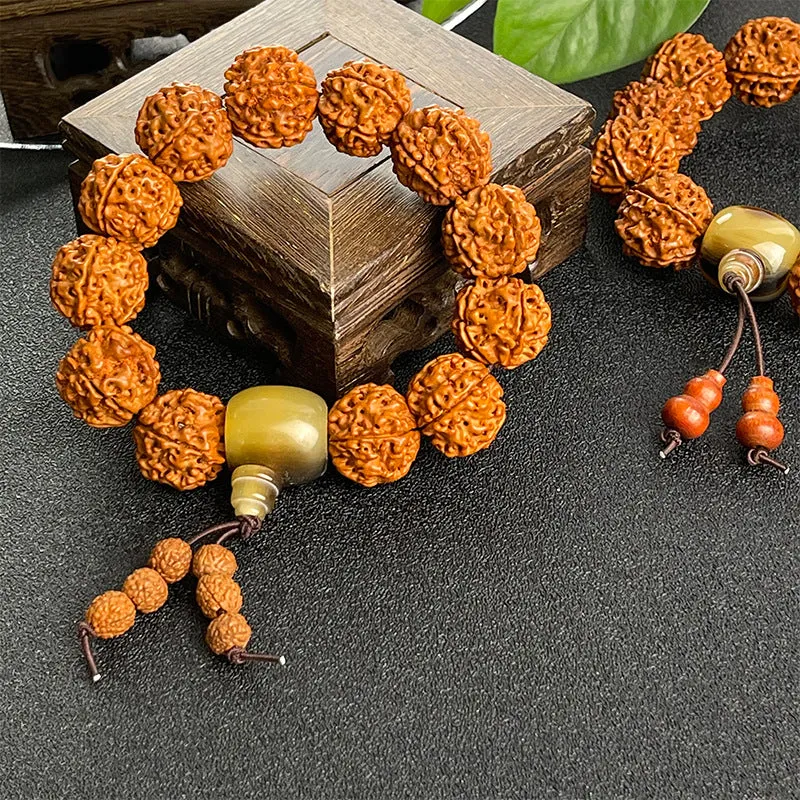 Five-petaled Bodhi Rosary For Men And Women Bracelet