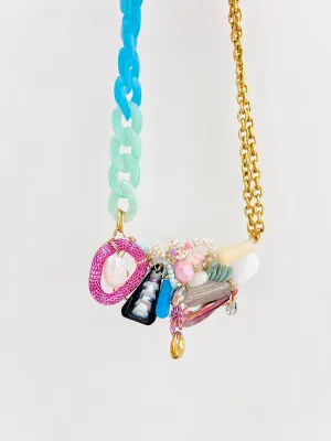 Fully Alive -colourful Statement Necklace