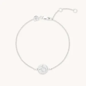 Gemini Zodiac Bracelet in Silver