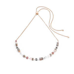 GeoCUBE® Iconic Nature Chain necklace rose