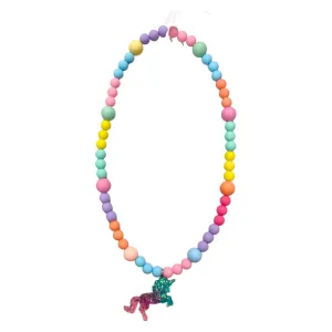 Girls Beaded Necklace - Unicorn Sparkle