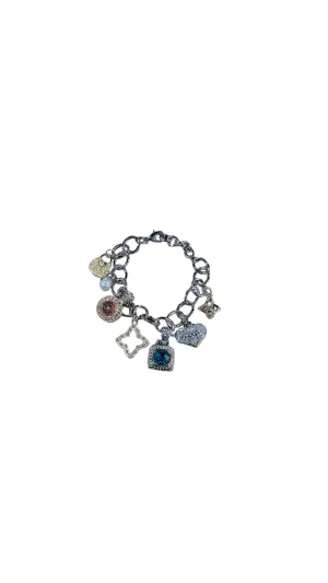 GOLD MULTI CHARM  BRACELET