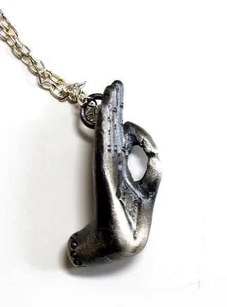 Gyan Mudra Pendant Necklace