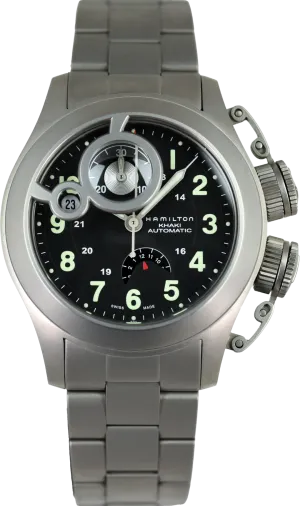 Hamilton Khaki Navy Frogman Titanium Chronograph H777460 (Pre-owned)
