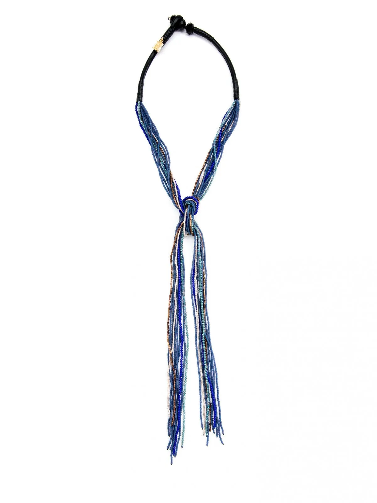 Handmade Beaded Lariat Necklace